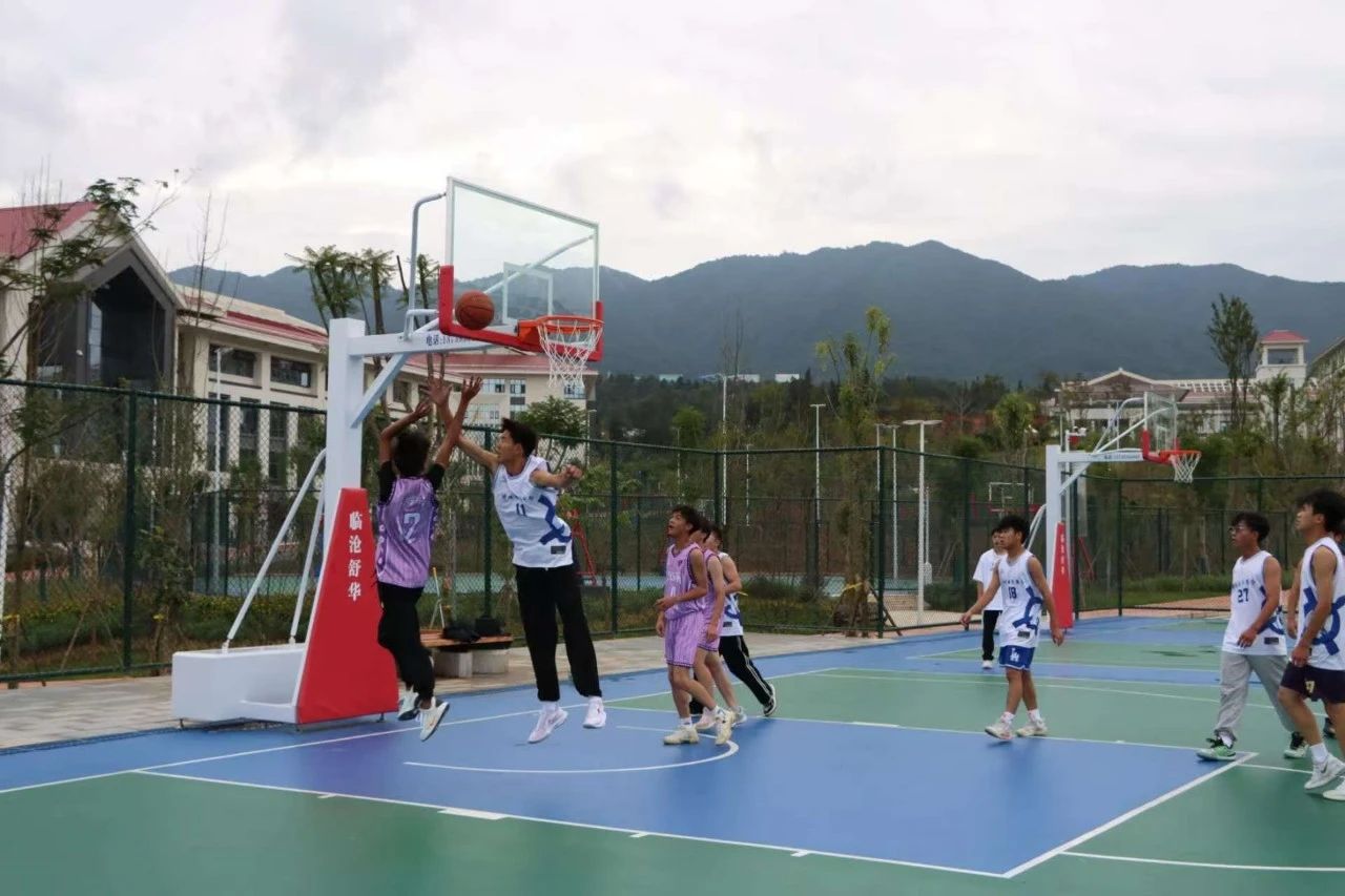 Ky开元集团2024年新生篮球运动会